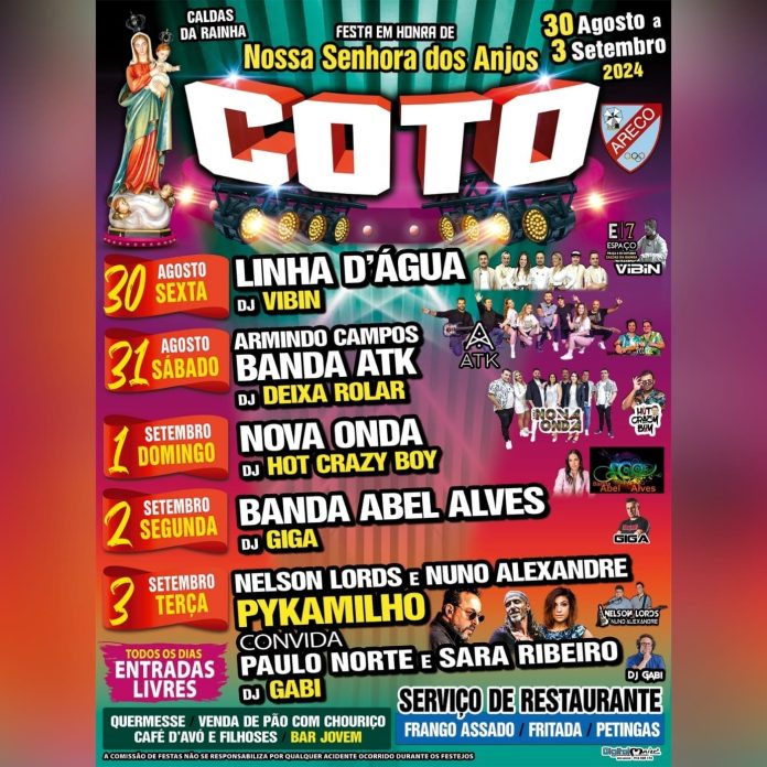 festas coto 2024