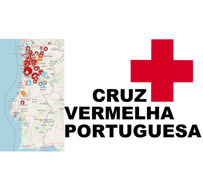 cruz vermelha fogos portugal setembro 2024