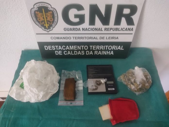 GNR Bombarral Detidos Droga